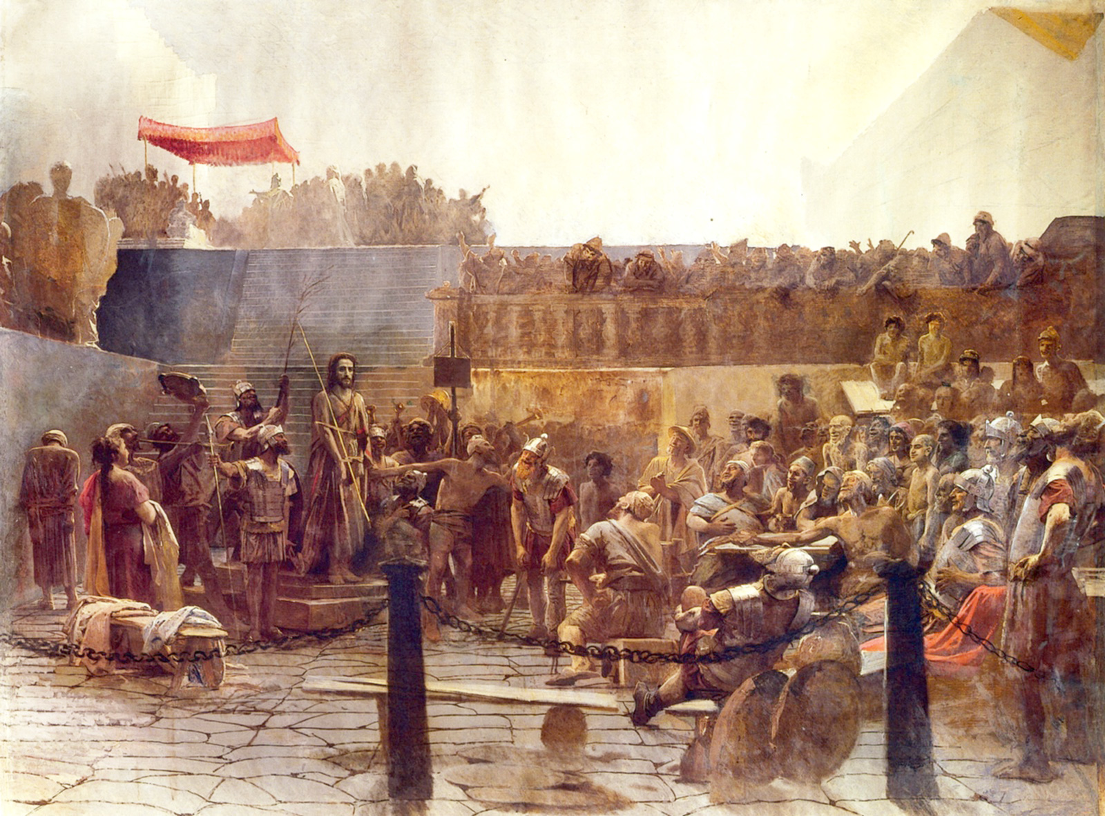 Иван Крамской. «Хохот», 1870-1880 г.