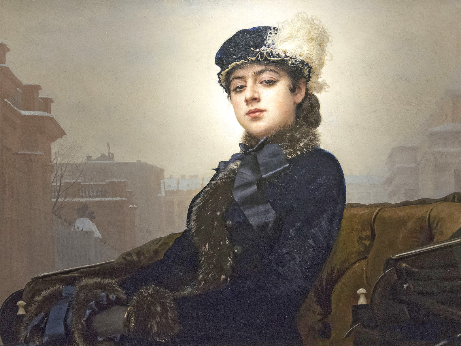 Иван Крамской. «Неизвестная», 1883 г.